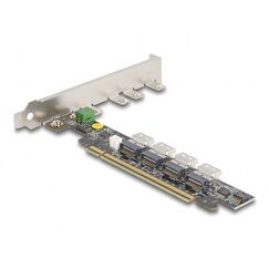DeLOCK PCI Express x16 Karte zu 4 x intern SFF-8654 4i NVMe - Bifurcation