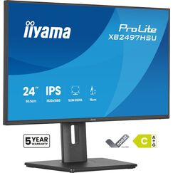 iiyama ProLite XB2497HSU-B1 Computerbildschirm 60,5 cm (23.8") 1920 x 1080 Pixel Full HD LED Schwarz