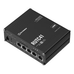 Teltonika RUTC41 WLAN-Router Gigabit Ethernet Dual-Band (2,4 GHz/5 GHz) 5G Schwarz