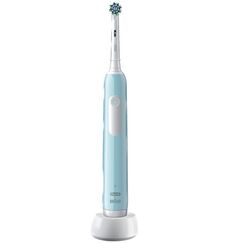 Oral-B Pro 1 Cross Action Erwachsener Rotierende Zahnbürste Blau, Weiß