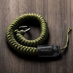 SmallRig 5054 Gurt Digitalkamera Echtes Leder, Nylon Grün
