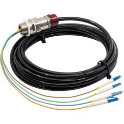 Axis TX1204 InfiniBand/Glasfaserkabel 5 m 4x LC LC Schwarz