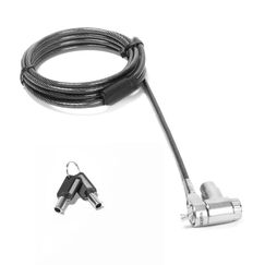 DICOTA D32178 Kabelschloss Silber 2 m