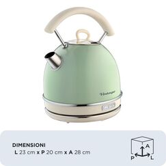 Ariete 2877/04 Wasserkocher 1,7 l 2000 W Grün
