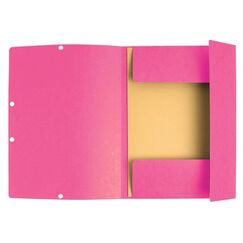 Exacompta 55520E Sammelmappe Karton Pink A4, Farbe: Pink