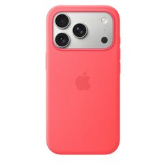 Apple iPhone 17 Pro Silikon Case mit MagSafe - Guavepink