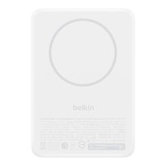 Belkin BPD016hqWH 5000 mAh Kabelloses Aufladen Weiß