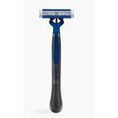 Gillette Blue3 Smooth 7702018541775 Manueller Rasierer Rasierapparat Schwarz, Blau