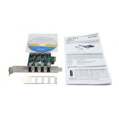 EXSYS EX-11044 Schnittstellenkarte/Adapter Eingebaut USB 3.2 Gen 1 (3.1 Gen 1)