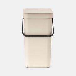 Brabantia 251726 Abfallbehälter Rechteckig Recycelbarer Kunststoff Beige