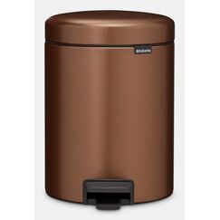 Brabantia NewIcon 5 l Rund Stahl Braun