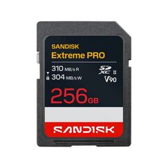 SanDisk Extreme PRO SD UHS-II V90 Card - 256GB SDXC, Kapazität: 256 GB