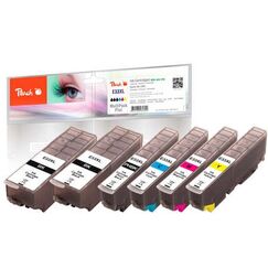 Peach 0F319672 Druckerpatrone 6 Stück(e) Hohe (XL-) Ausbeute Schwarz, Cyan, Magenta, Gelb