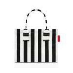 Reisenthel daily shopper XS Schwarz, Weiß Stoffbeutel