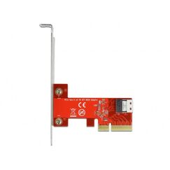 DeLOCK PCI Express x4 Karte zu 1 x intern SFF-8654 4i NVMe - Low Profile Formfaktor
