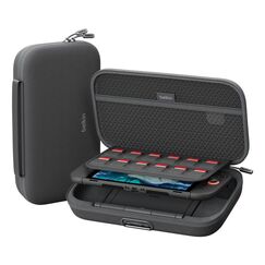 Belkin Tasche Pro mit Powerbank für die Nintendo Switch 2, Farbe: Anthrazit