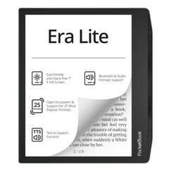 PocketBook Era Lite eBook-Reader Touchscreen 16 GB WLAN Schwarz