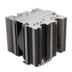 Silverstone XED120S Prozessor Kühlkörper/Radiator 12 cm Silber 1 Stück(e)