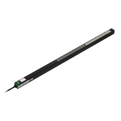 APC Easy Rack PDU, Basic, vertikal, 3-phasig, 11 kW, 400 V, 16 A, 36 x C13- und 6 x C19-Steckdosen, IEC 60309 (16 A, 400 VAC, 3P+N+PE)