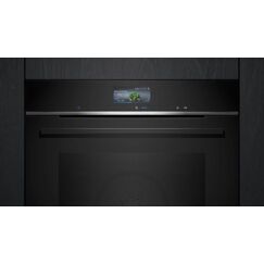 Siemens iQ700 HB776G1B1 Backofen 71 l 3600 W Schwarz