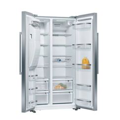 Siemens iQ500 KA93DAIEP Side-by-Side Kühlkombination Freistehend 562 l Edelstahl