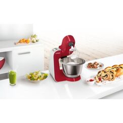 Bosch MUM58720 Küchenmaschine 1000 W 3,9 l Grau, Rot, Edelstahl