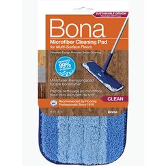 Bona CA101020 Mop-Zubehör Mopppad Blau