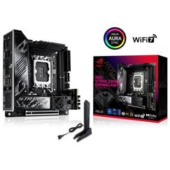 ASUS ROG STRIX Z890-I GAMING WIFI Mainboard Sockel (PC) Intel® LGA 1851 Formfaktor (Details) Mini-ITX Mainboard-Chipsatz Intel® Z890