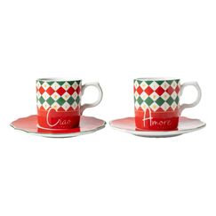 Bialetti Tricolore Tasse Mehrfarbig Espresso 1 Stück(e)
