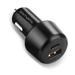4smarts VoltRoad Ultimate Laptop, Smartphone, Tablets Schwarz Zigarettenanzünder Schnellladung Auto