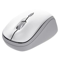 Trust Yvi+ Maus Haus Beidhändig RF Wireless Optisch 1600 DPI, Farbe: Weiß