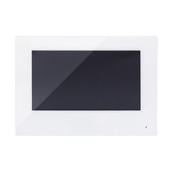 ABUS 7" Touch Monitor weiß, 2-Draht für Türsprechanlage