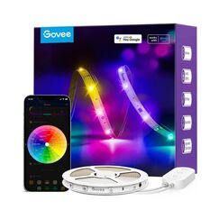 Govee LED-Leuchtstreifen 5M WiFi, BT, RGBIC Basic