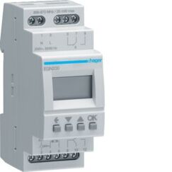 Hager EGN200 Elektroschalter Zeitschaltuhr Grau