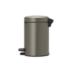 Brabantia 113246 Mülleimer 3 l Rund Platin