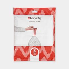 Brabantia 137747 Abfallbeutel 7 l Weiß 40 Stück(e)
