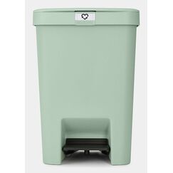 Brabantia StepUp 25 l Rechteckig Recycelbarer Kunststoff Grün, Farbe: Grün