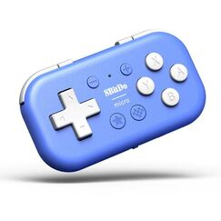 8Bitdo Micro Blau USB Gamepad Android, Nintendo Switch, PC, iOS, Farbe: Blau