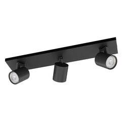 Philips by Signify Philips Aufbauspot MyLiving Runner, 3 x GU10, 20W, Schwarz