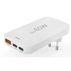 Hama 00125144 Ladegerät für Mobilgeräte Kopfhörer, Laptop, Powerbank, Smartphone, Tablets Weiß AC Schnellladung Drinnen