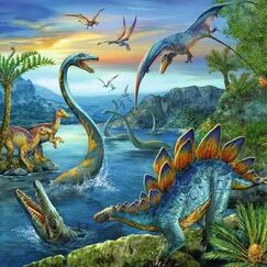 Ravensburger Kinderpuzzle - Faszination Dinosaurier
