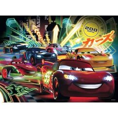 Ravensburger Kinderpuzzle ab 6 Jahren - Cars Neon - 100 Teile