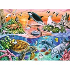 Ravensburger Beautiful Ocean Puzzlespiel 100 Stück(e) Tiere