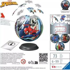 Ravensburger 3D Puzzle Ball Puzzle-Ball Spiderman