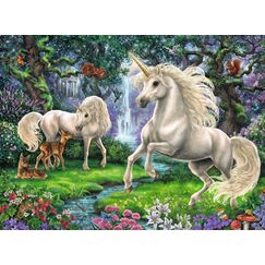 Ravensburger Kinderpuzzle - Geheimnisvolle Einhörner