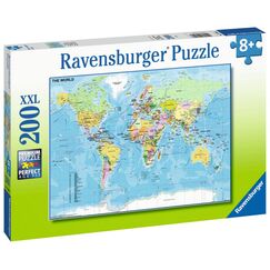 Ravensburger 4005556128907 Puzzlespiel 200 Stück(e) Landkarten