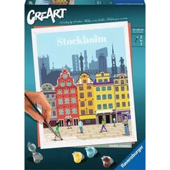 Ravensburger 23520 Malvorlage &- buch Malen nach Zahlen Set