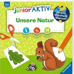 Ravensburger junior AKTIV: Unsere Natur Buch Tiere