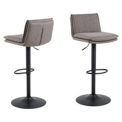 AC Design Flynn Restaurant- & Esszimmer-Stuhl Gepolsterter Sitz Gepolsterte Rückenlehne