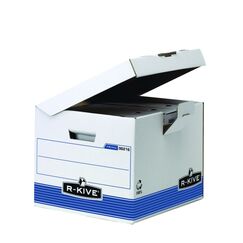 Fellowes 0021601 Dateiablagebox Blau, Weiß